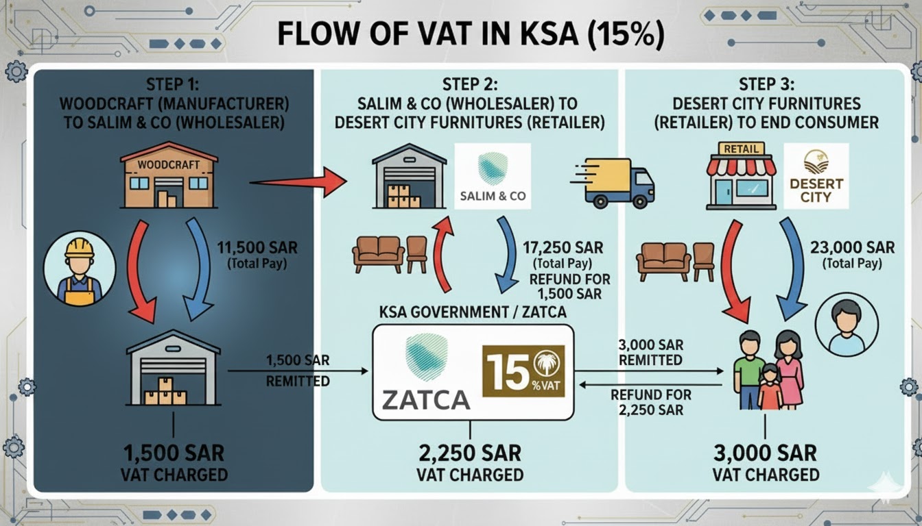 VAT Example Supply Chain