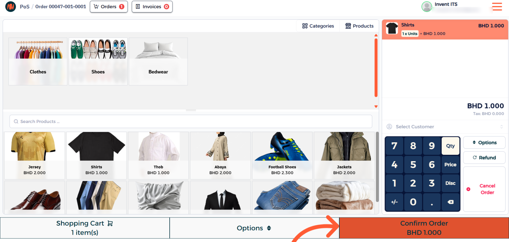 Step 4 - Use Wallet from Invoices
