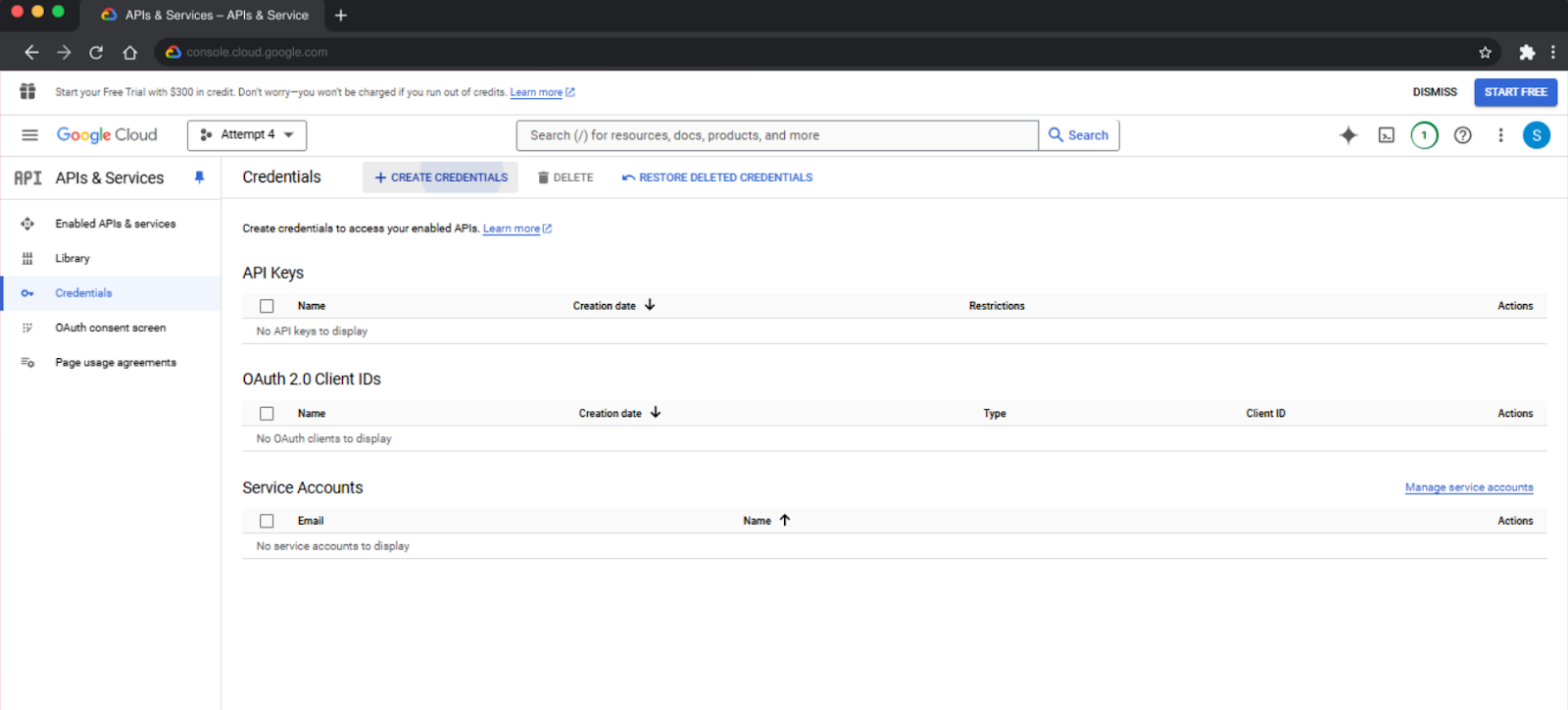 Step 30 - Google OAuth