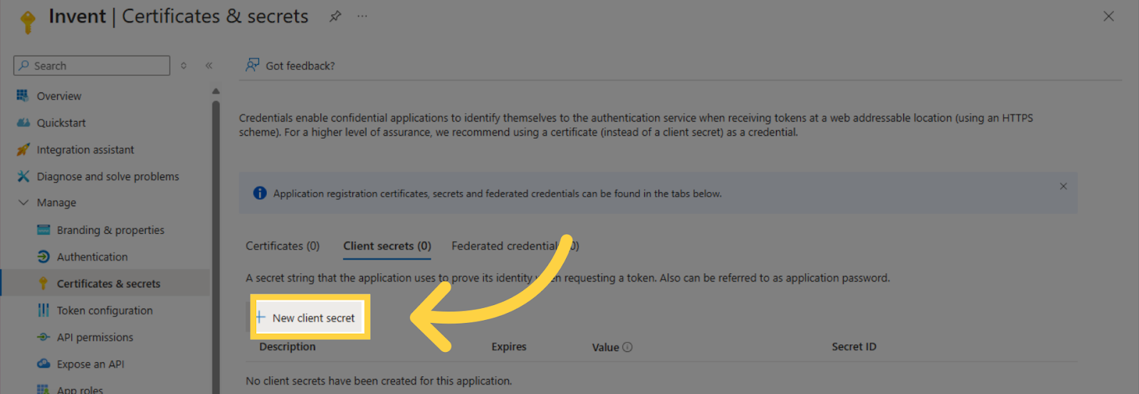 Step 43 - Outlook OAuth